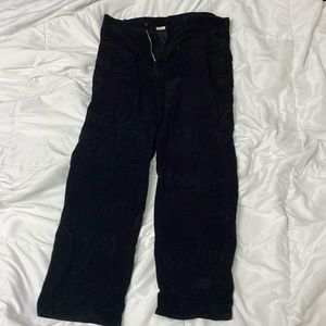 Black Corduroy Pants
